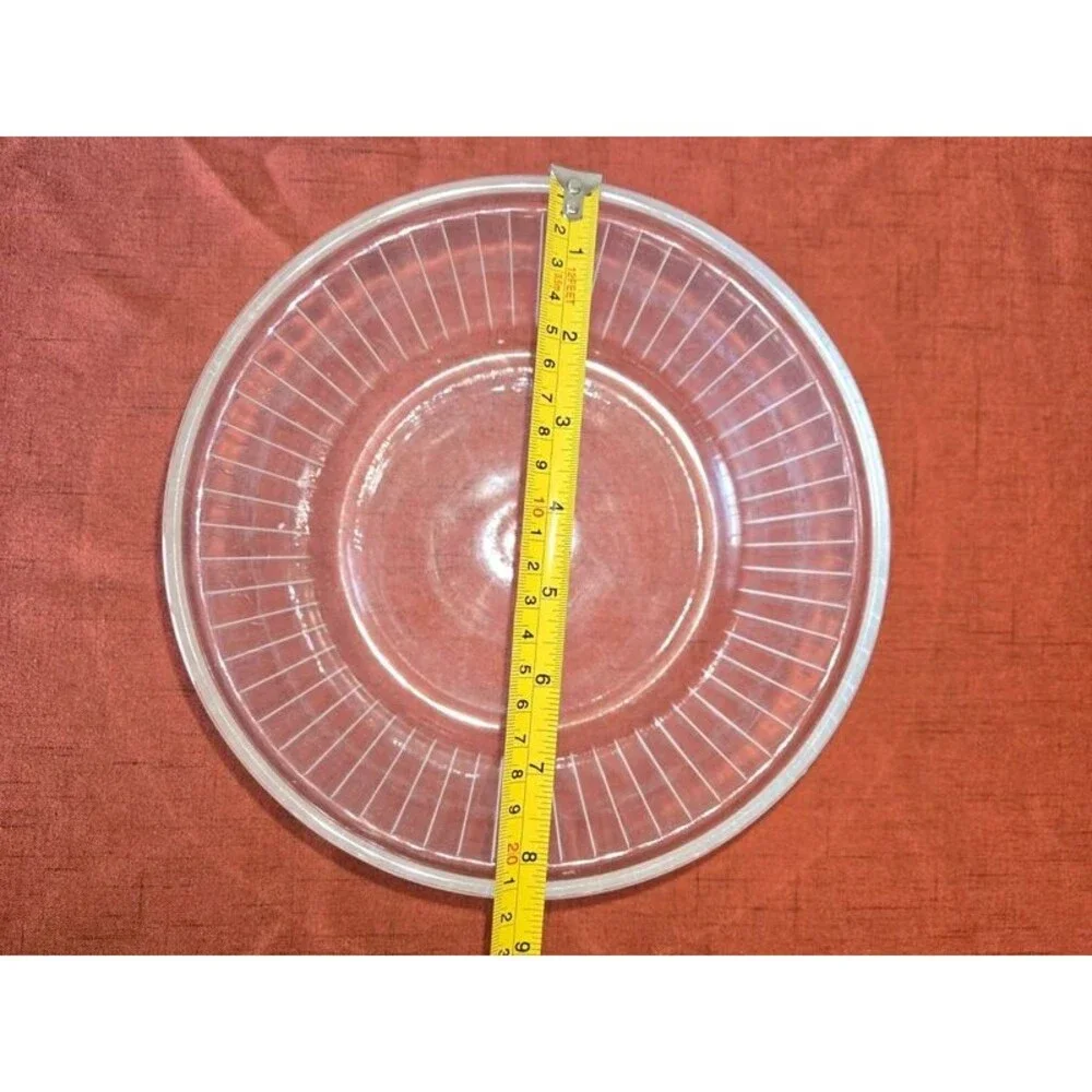 Pyrex Ribbed Glass Bowl